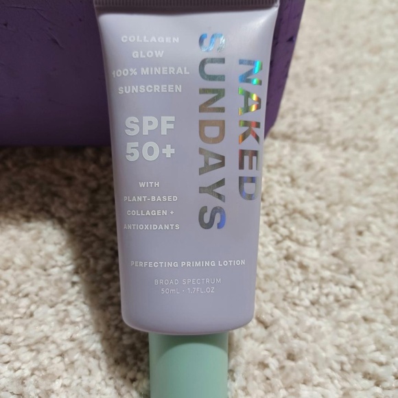 NAKED SUNDAYS Collagen Glow 100% Mineral Sunscreen ~ tried 1x - Picture 3 of 5